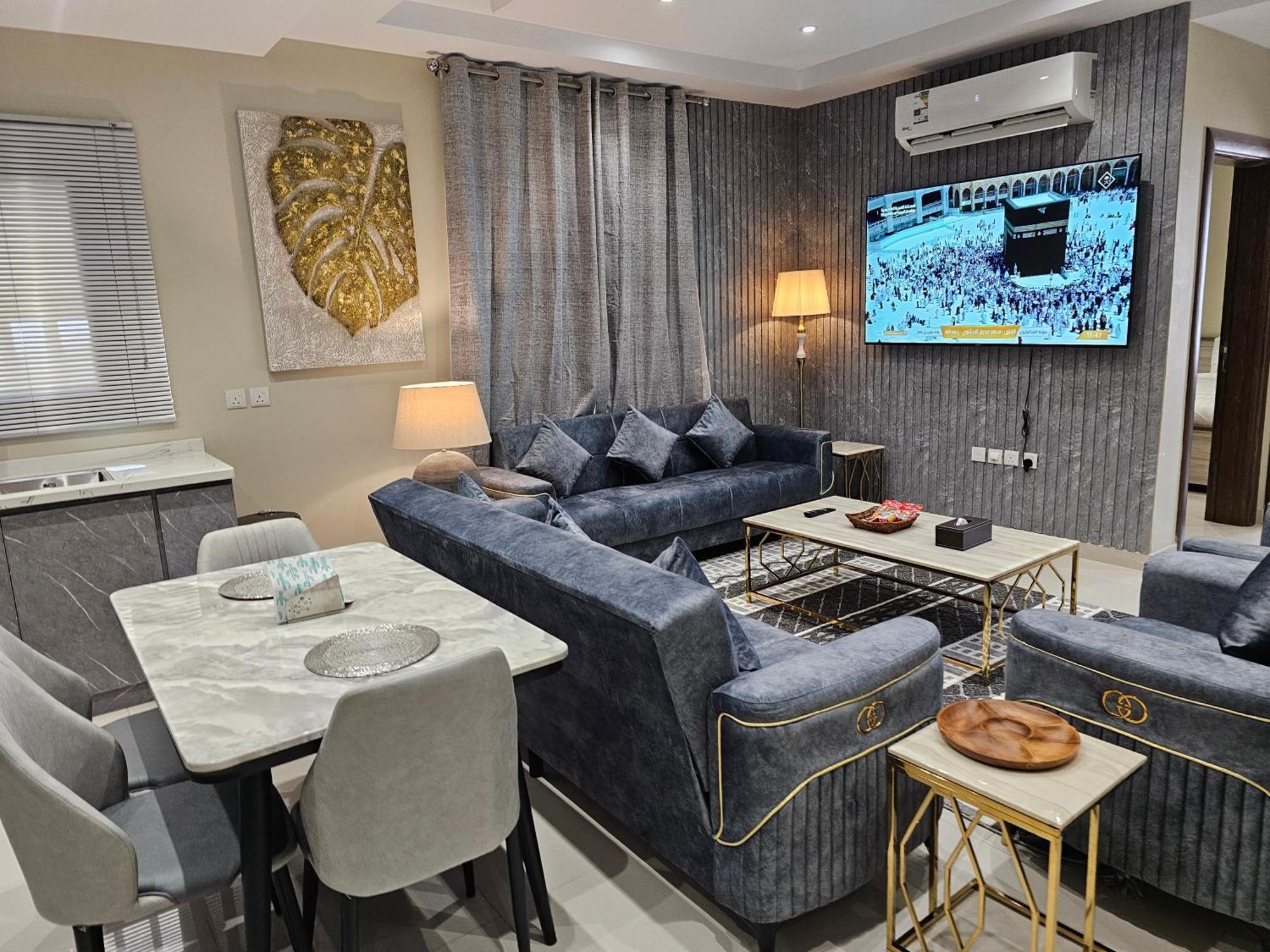 الشقق الفاخرة Modern Apartments Of 3 Bedrooms 5 Minutes To Haram Медина Экстерьер фото